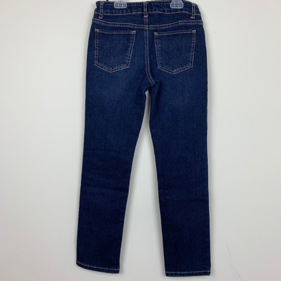 Aeropostale PS Dark Wash Distressed Skinny Jeans Girls Size 10 - Picture 2 of 7